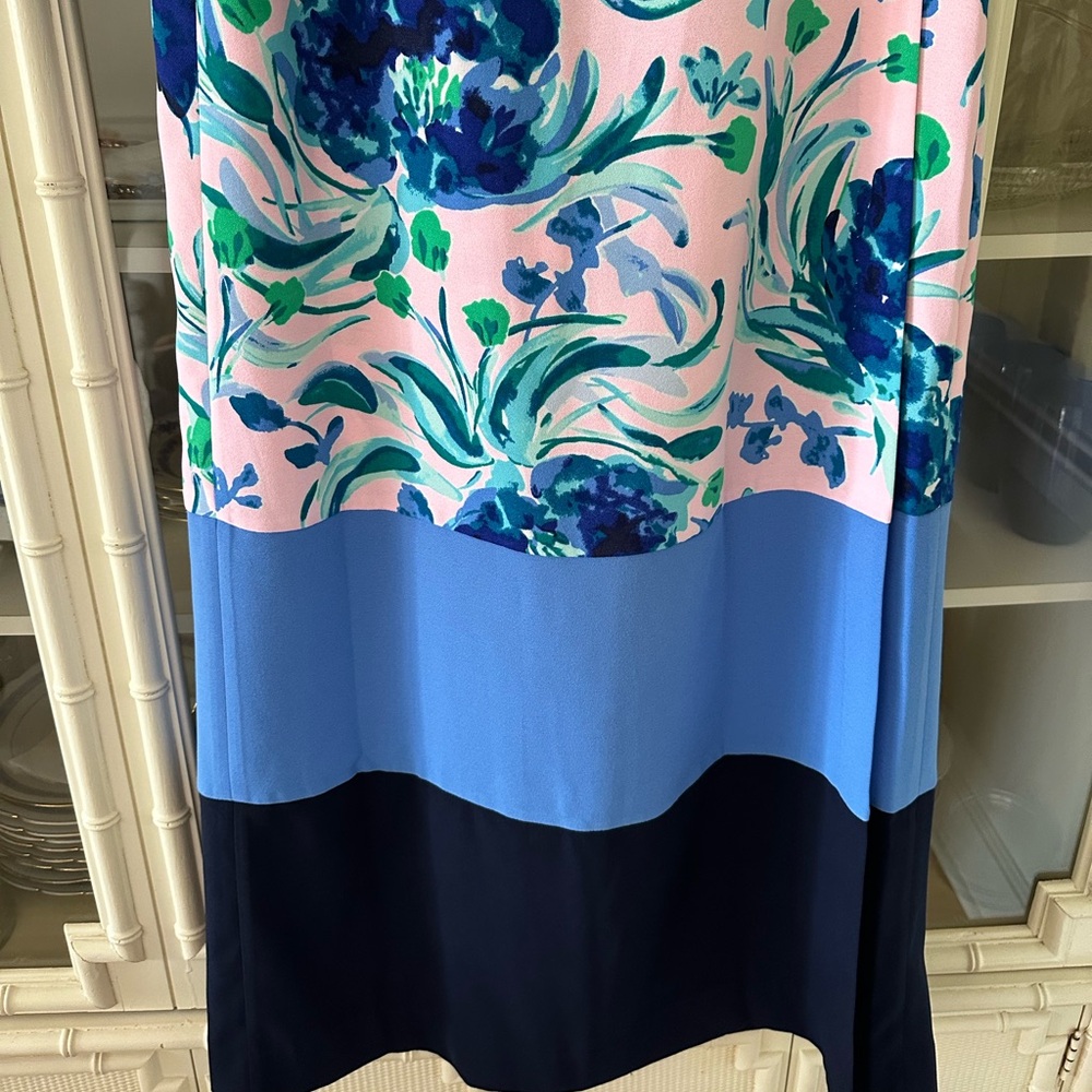 Lilly Pulitzer Jemma Set Crop Top and Maxi Skirt in Sweet Pea Size 6 - Picture 5 of 8